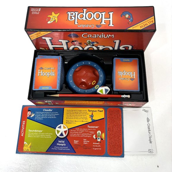 Cranium 2002 Vtg Hoopla Card Game - Picture 1 of 8